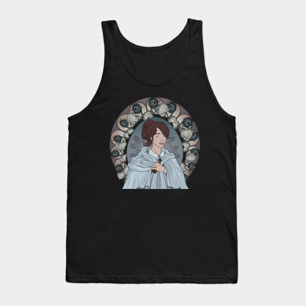 Bloodborne art nouveau - Iosefka Tank Top by JuditangeloZK